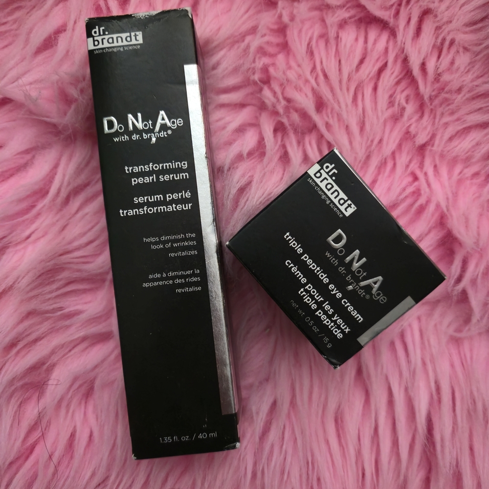 Dr. Brandt Transforming Pearl Serum and Eye Cream Set